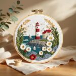 Lighthouse Embroidery Kit Lighthouse Embroidery Kit
