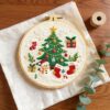 Festive Christmas Tree Scene