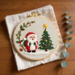 Christmas Embroidery Kit for Beginners Christmas Embroidery Kit for Beginners