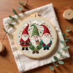 Christmas Embroidery Kit for Beginners Christmas Embroidery Kit for Beginners