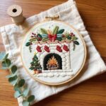 Christmas Embroidery Kit for Beginners Christmas Embroidery Kit for Beginners