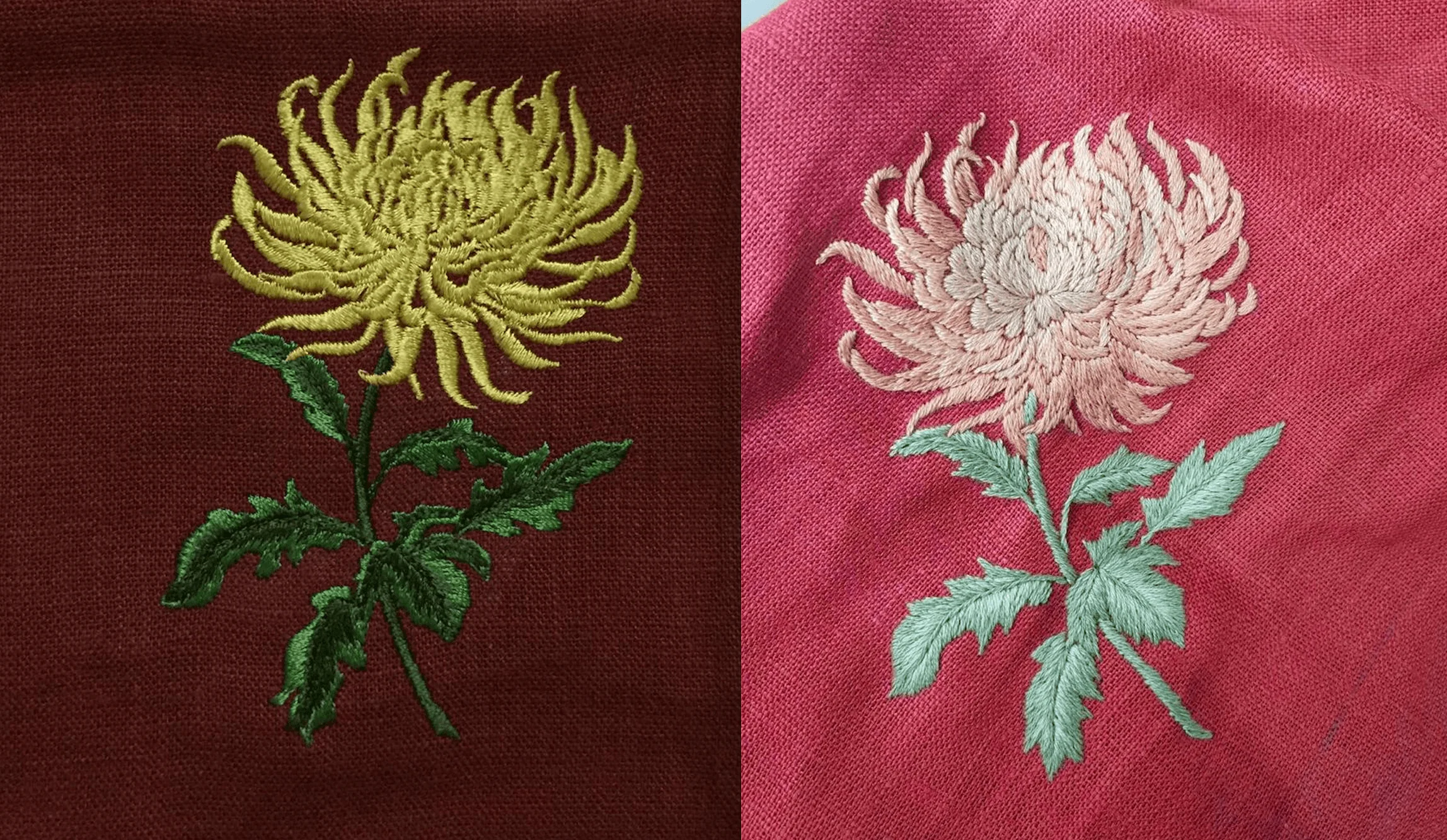 Hand vs Machine Embroidery