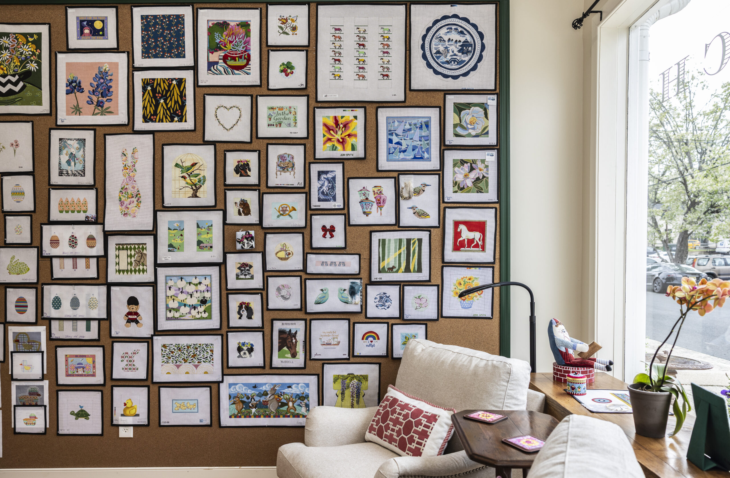 How to Frame Embroidery
