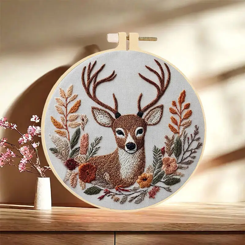 Animal Deer Cross Stitch Kit Animal Deer Cross Stitch Kit