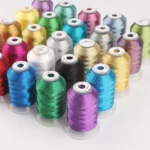 25-Color Metallic Embroidery Thread Set 25-Color Metallic Embroidery Thread Set
