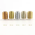 25-Color Metallic Embroidery Thread Set 25-Color Metallic Embroidery Thread Set