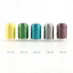 25-Color Metallic Embroidery Thread Set 25-Color Metallic Embroidery Thread Set