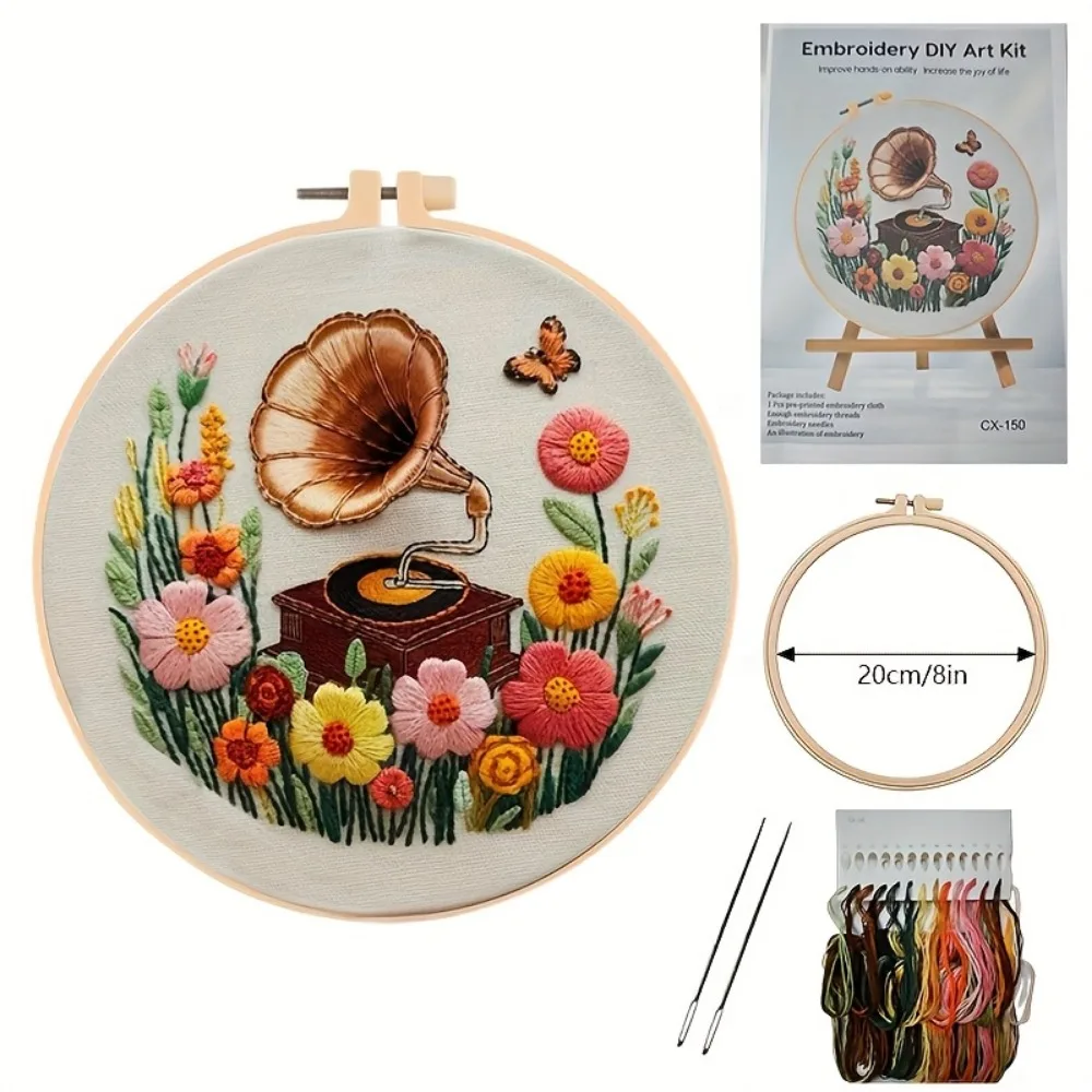 Spring and Summer Embroidery Kit for Adults