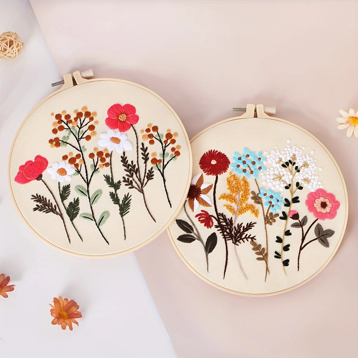 Flower Embroidery Starter Kit