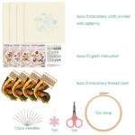 Flower Embroidery Starter Kit Flower Embroidery Starter Kit