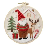Christmas Handmade Embroidery DIY Kit Christmas Handmade Embroidery DIY Kit