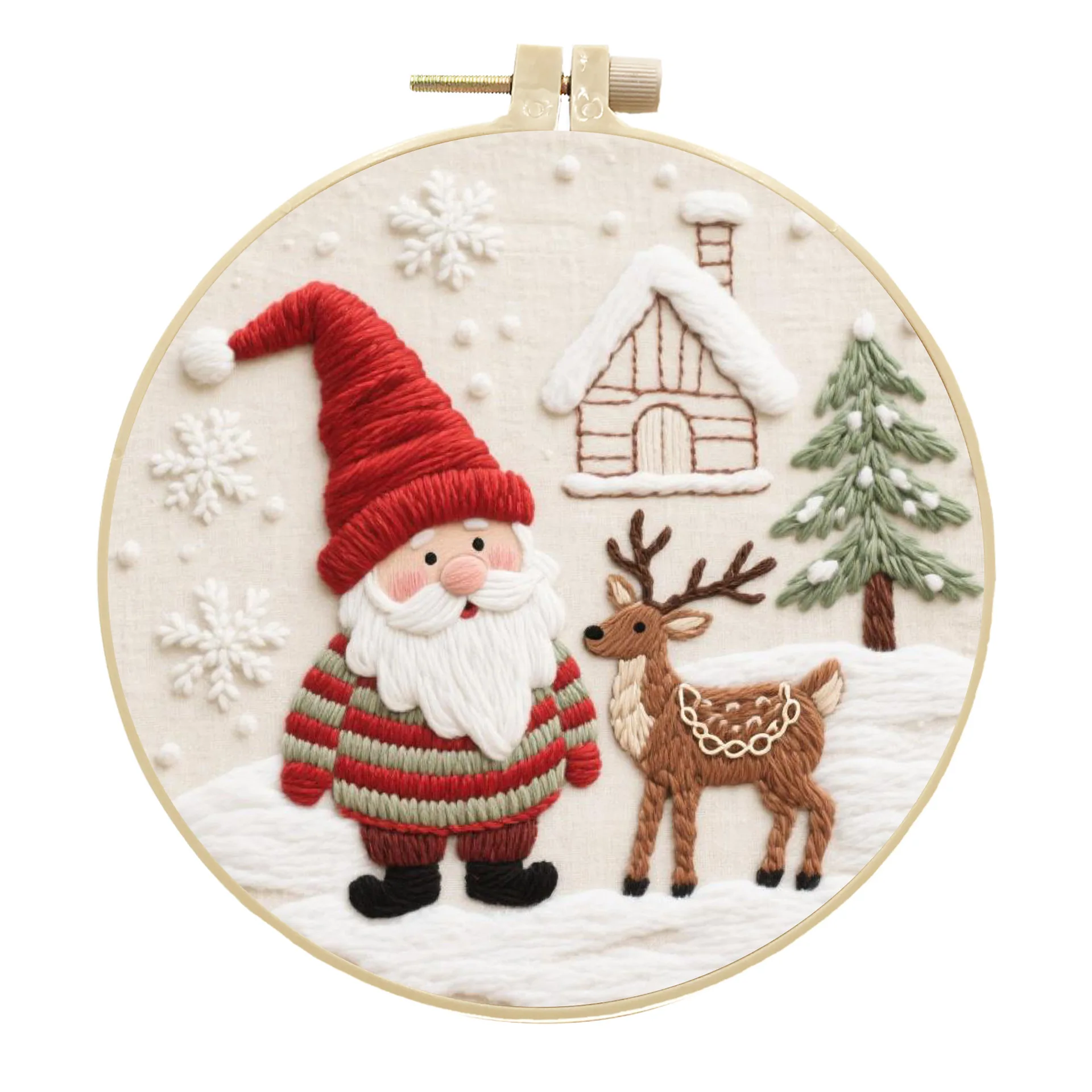Christmas Handmade Embroidery DIY Kit