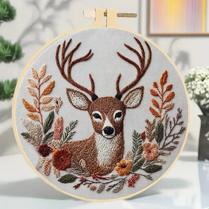 Animal Deer Cross Stitch Kit