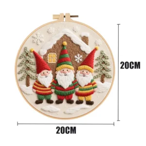 Christmas Handmade Embroidery DIY Kit