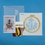Guitar Flower Embroidery Kit