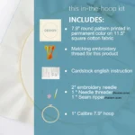 DIY Snowman Embroidery Kit DIY Snowman Embroidery Kit