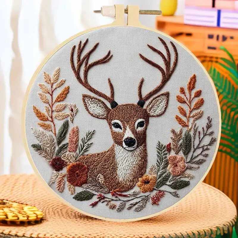 Animal Deer Cross Stitch Kit