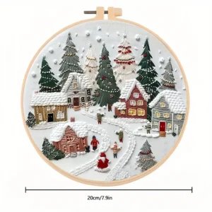 DIY Christmas Tree Embroidery Kit