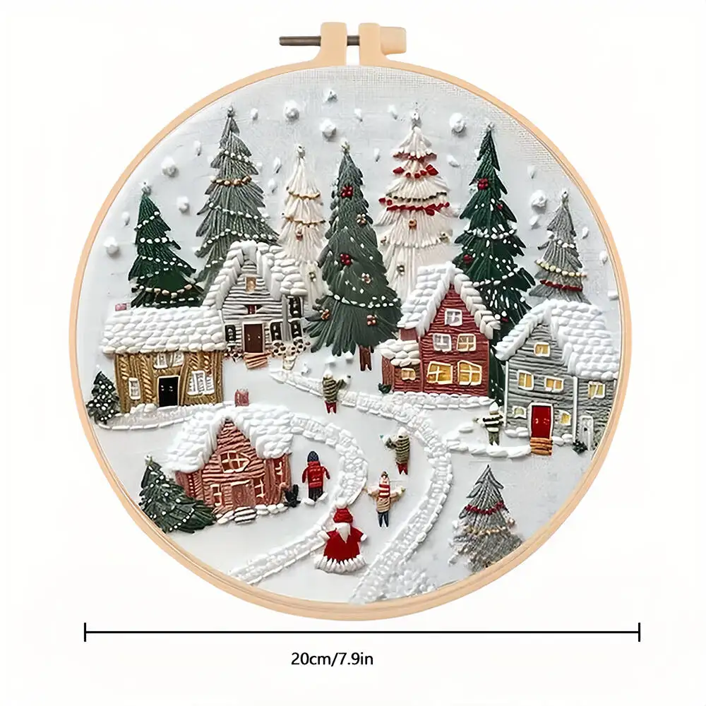 DIY Christmas Tree Embroidery Kit