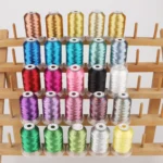 25-Color Metallic Embroidery Thread Set 25-Color Metallic Embroidery Thread Set