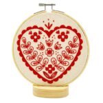 Nordic Heart Embroidery Kit