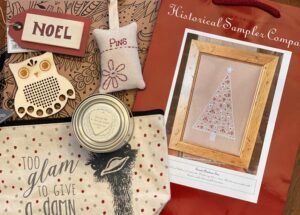 Scandi Heart Cross Stitch kit