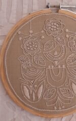 Scandinavian Folk Art Bird Embroidery Kit