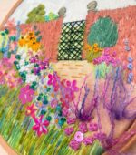 Herbaceous Border Embroidery Kit