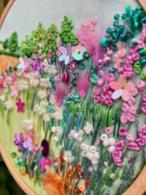 Willowherb Bank Embroidery Kit