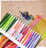 Cosmos and Snapdragons Embroidery Kit