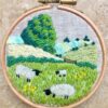 Sheep In a Meadow