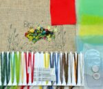 Poppy Meadow Pincushion Embroidery Kit