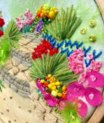 Chimney Pot Embroidery Kit