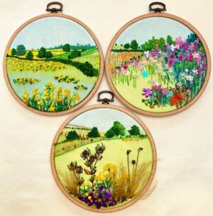 Summer Fields Embroidery Kits