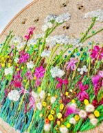 Summer Cow Parsley Meadow Embroidery Kit