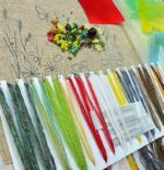 Poppy Meadow Pincushion Embroidery Kit