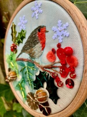 Holly and the Ivy Embroidery Kit