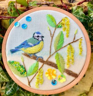 A Sign of Spring Embroidery Kit