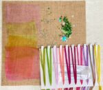 Cosmos & Foxgloves Embroidery Kit