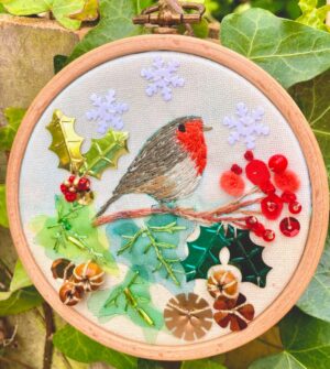 Holly and the Ivy Embroidery Kit