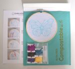 Butterfly Kids Embroidery Kit
