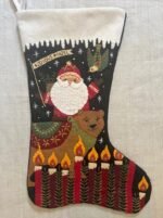 Scandinavian Santa Christmas Stocking DIY Kit
