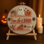 Pumpkin and Ghost Stitch Kit