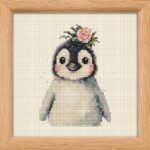 Baby Penguin Cross Stitch Kit
