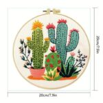 Cactus Embroidery Kit