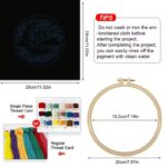 Moon and Stars Embroidery Kit