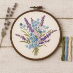Floral Embroidery Kit