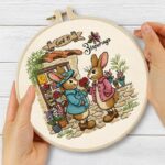 Bunny Embroidery Kit for Beginners