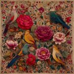 Peonies & Birds Cross Stitch Kit