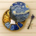 Van Gogh Wooden Thread Organizer Box